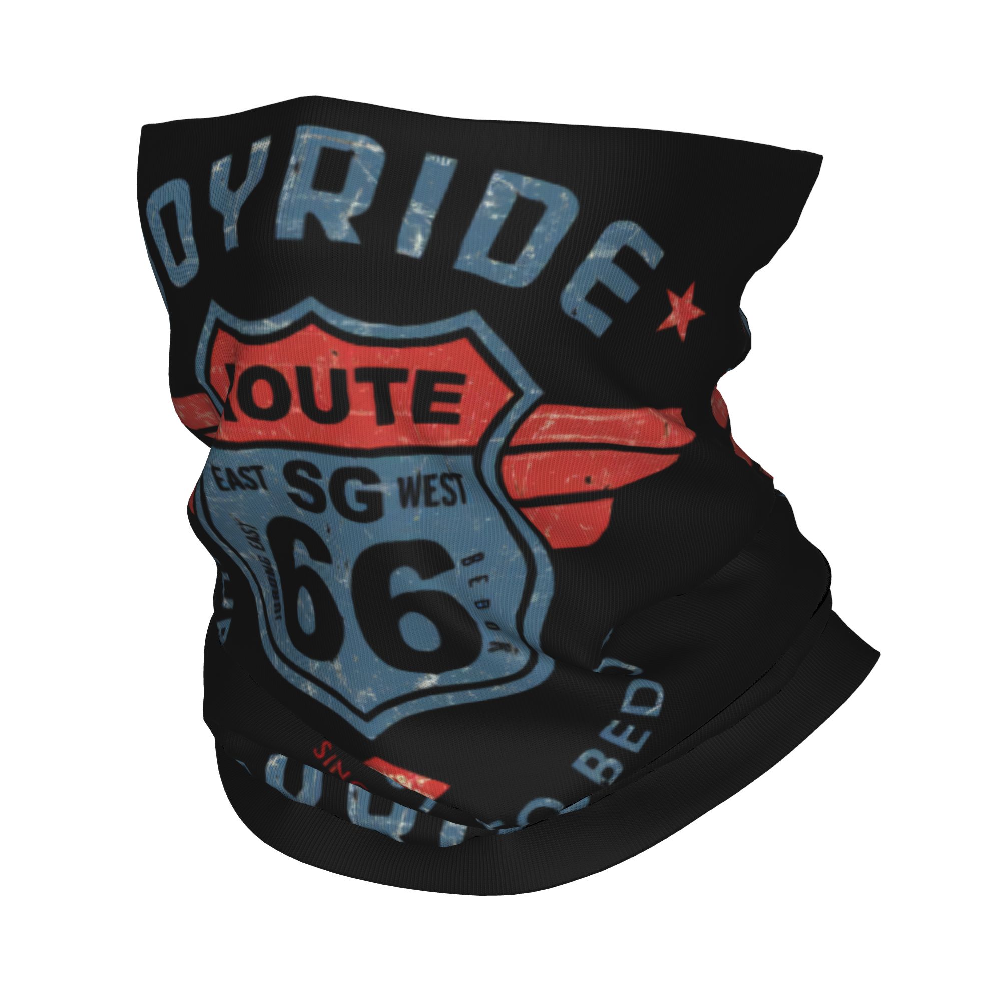 Neck Gaiter Fleece - Penutup Leher Route 66 untuk Pria