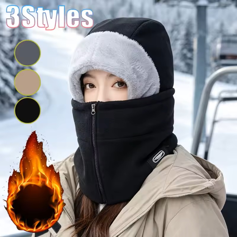 Neck Gaiter Fleece - Penutup Leher Sepeda Anti Angin Unisex