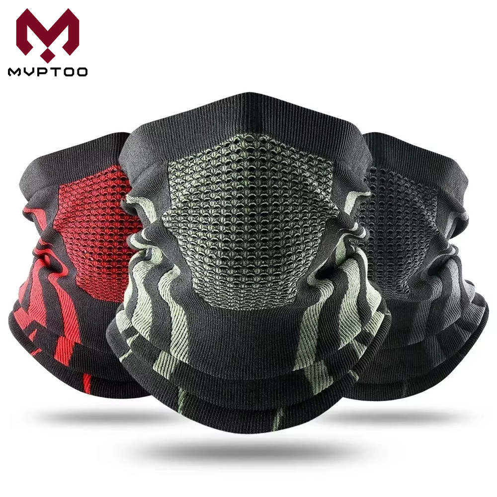 Neck Gaiter Fleece - Cincin Musim Dingin Tabung Bandana Lembut