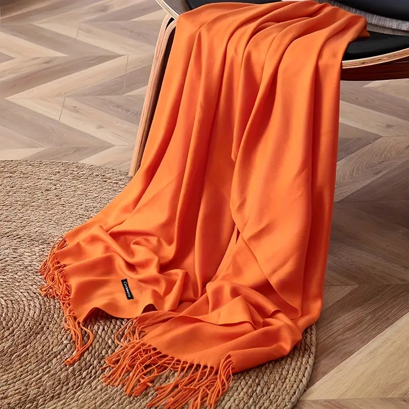 Syal Pashmina Wanita Syal Kasm - Wool Scarf Men ulasan dan harga