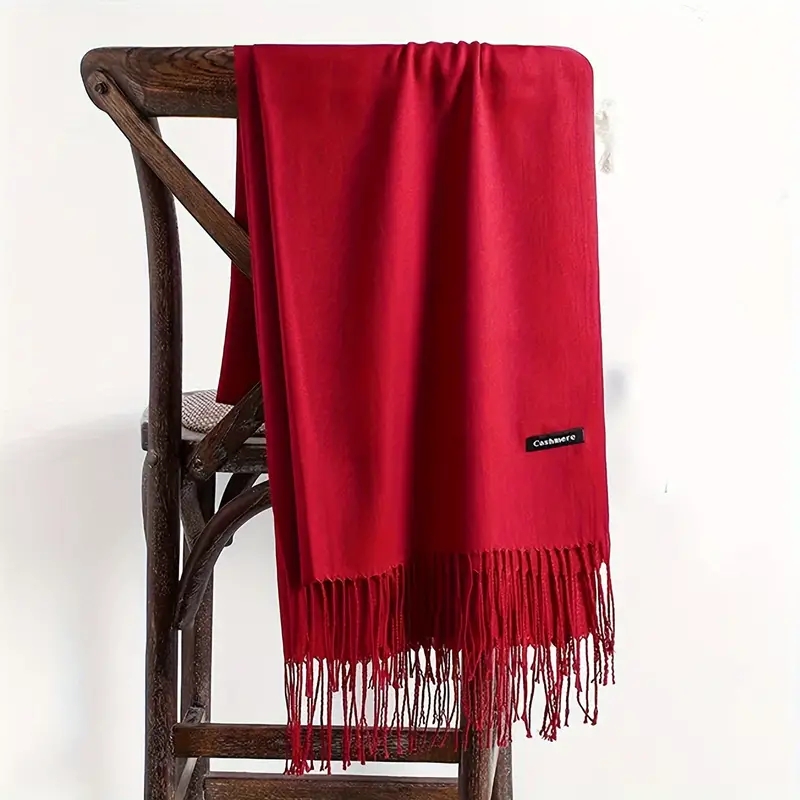 Syal Pashmina Wanita Syal Kasm - Wool Scarf Men ulasan dan harga