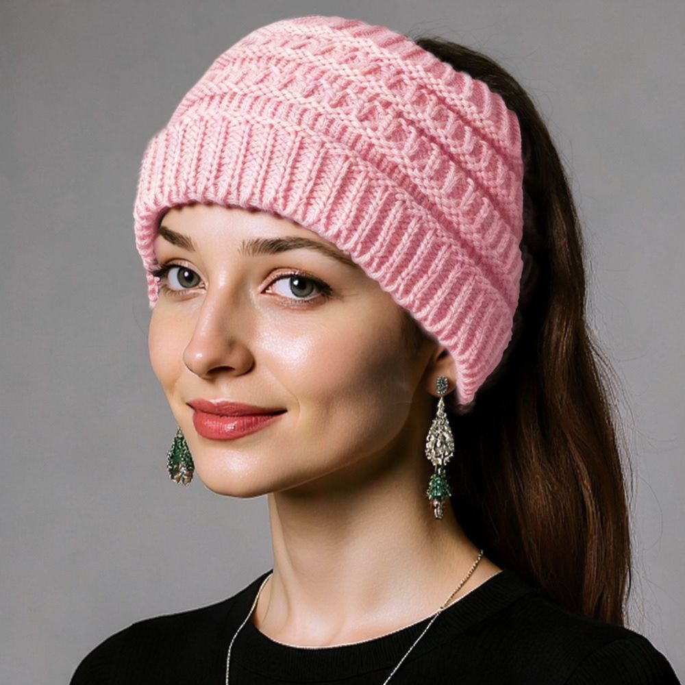 Ikat Kepala Rajut Musim Gugur  - Fleece Ear Warmer Band ulasan dan harga