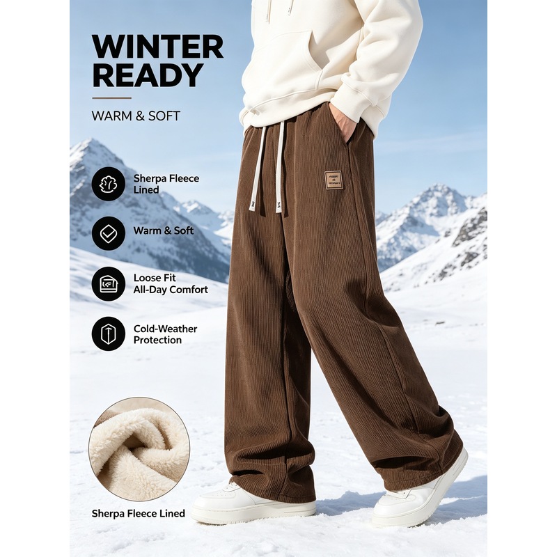 Celana Olahraga Musim Dingin P - Corduroy Pant Warm ulasan dan harga
