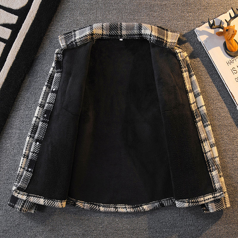 Kemeja Flanel Kotak-kotak Pria - Flannel Shirt Lined ulasan dan harga