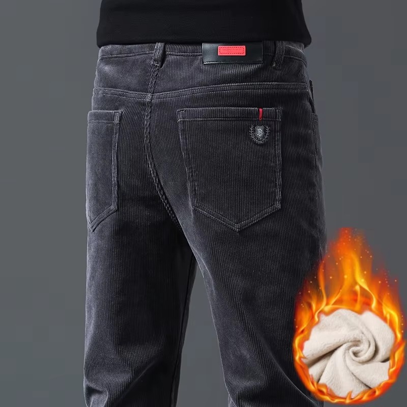 Celana Corduroy Pria, Lapisan  - Corduroy Pant Warm ulasan dan harga