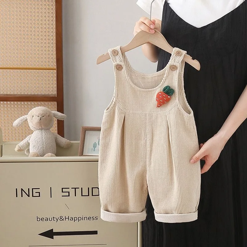 Celana Overall Bayi Musim Gugu - Corduroy Pant Warm ulasan dan harga