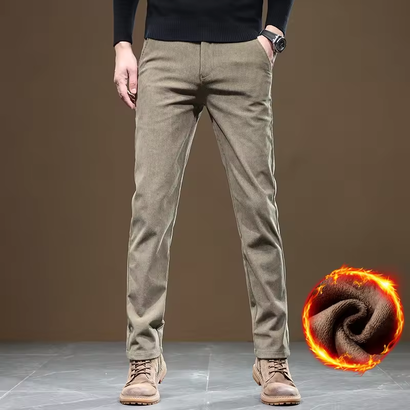Celana Bisnis Pria Tebal Hanga - Corduroy Pant Warm ulasan dan harga