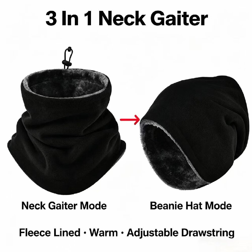 Masker Hangat Musim Dingin unt - Neck Gaiter Fleece ulasan dan harga